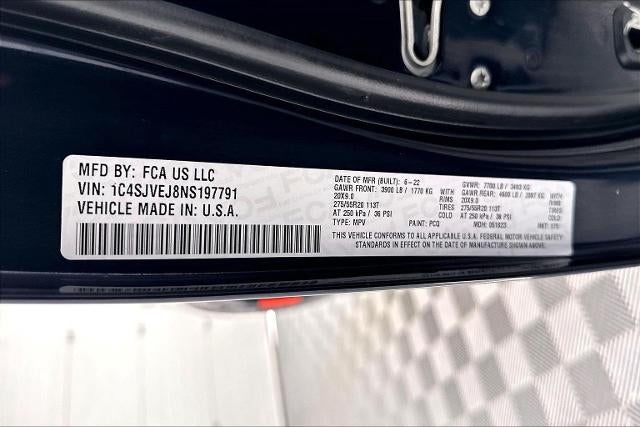 2022 Jeep Grand Wagoneer Series I