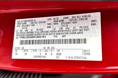 2023 Ford Escape Active