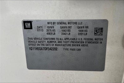 2013 Chevrolet Malibu LTZ