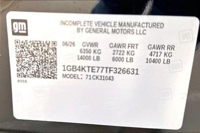 2026 Chevrolet Silverado 3500 HD Chassis Cab LT