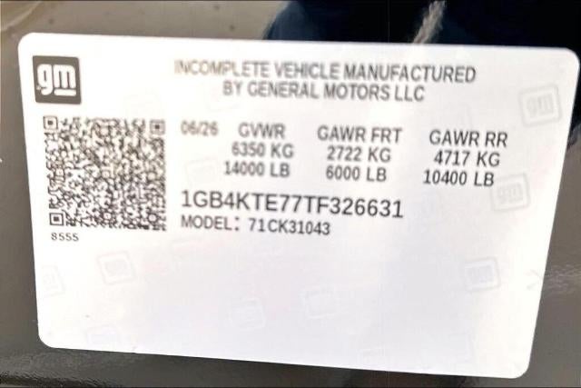2026 Chevrolet Silverado 3500 HD Chassis Cab LT