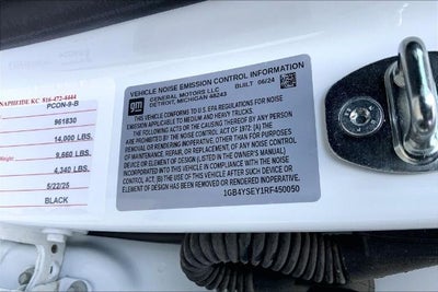 2024 Chevrolet Silverado 3500 HD Chassis Cab Work Truck