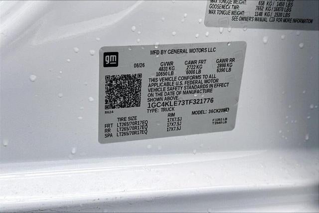 2026 Chevrolet Silverado 2500 HD WT