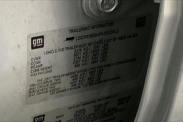 2022 Chevrolet Silverado 1500 Custom