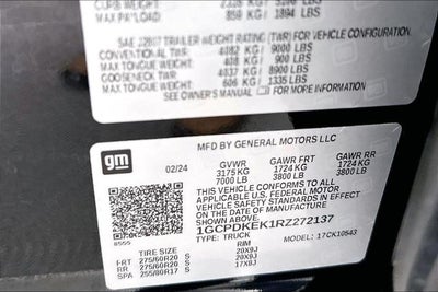 2024 Chevrolet Silverado 1500 LT (2FL)