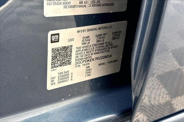 2024 Chevrolet Silverado 1500 LT (2FL)