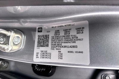 2024 Chevrolet Colorado ZR2