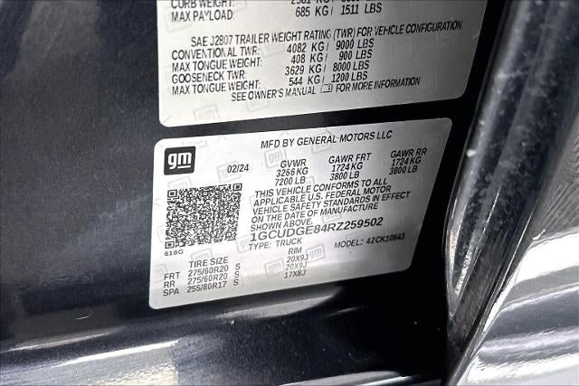 2024 Chevrolet Silverado 1500 LTZ