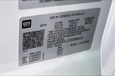 2026 Chevrolet Silverado 1500 RST