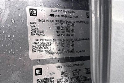 2026 Chevrolet Silverado 1500 LTZ