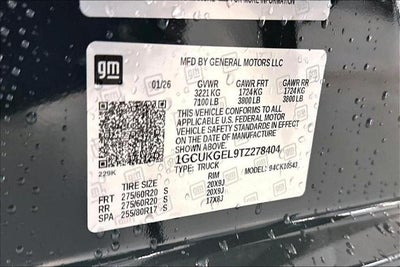 2026 Chevrolet Silverado 1500 LTZ