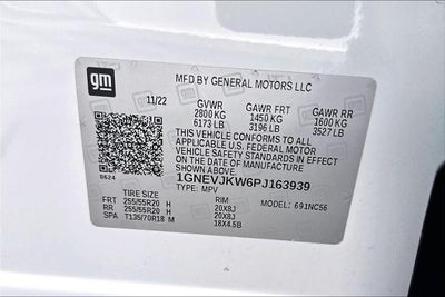 2023 Chevrolet Traverse RS