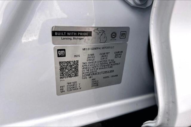2026 Chevrolet Traverse High Country