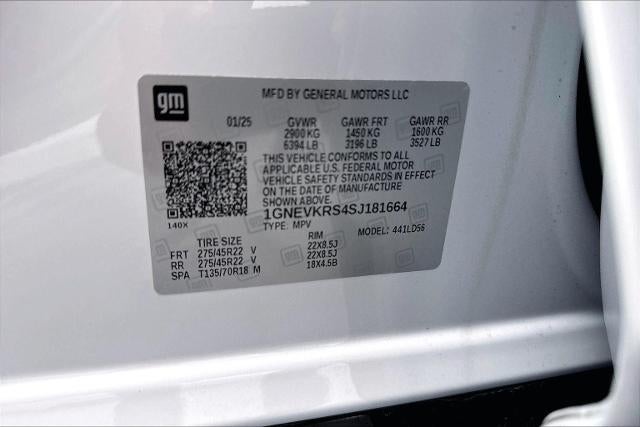 2025 Chevrolet Traverse High Country