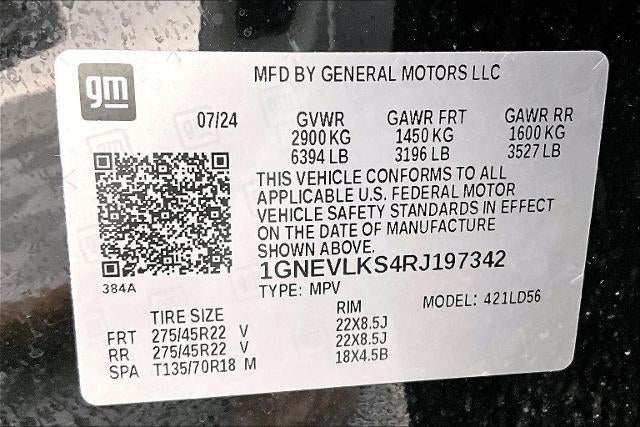 2024 Chevrolet Traverse RS