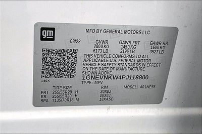 2023 Chevrolet Traverse High Country