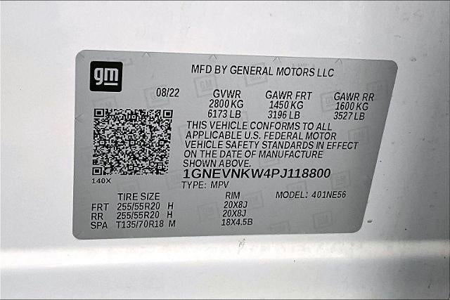 2023 Chevrolet Traverse High Country