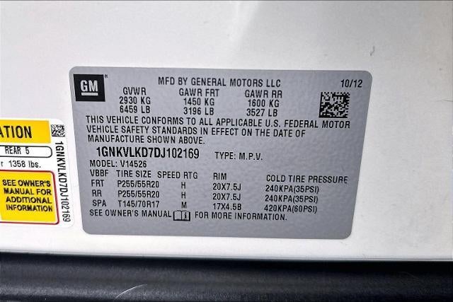 2013 Chevrolet Traverse LTZ