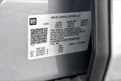 2026 Chevrolet Suburban LT