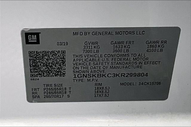 2019 Chevrolet Tahoe LT