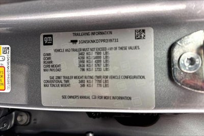 2023 Chevrolet Tahoe LT