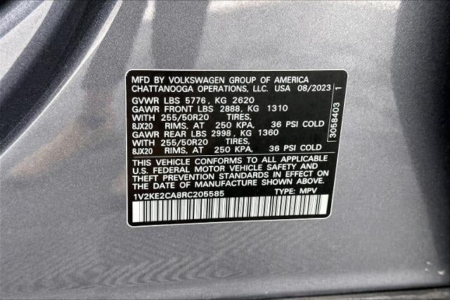 2024 Volkswagen Atlas Cross Sport 2.0T SE w/Technology