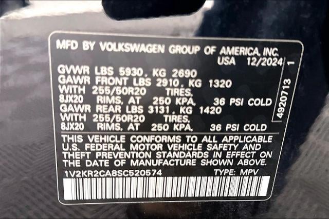 2025 Volkswagen Atlas 2.0T SE w/Technology