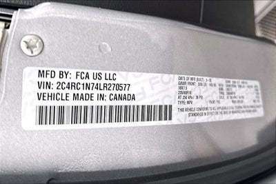 2020 Chrysler Pacifica Hybrid Limited