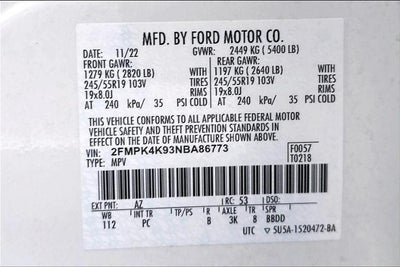 2022 Ford Edge Titanium