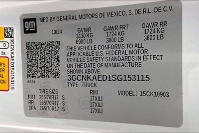 2025 Chevrolet Silverado 1500 WT