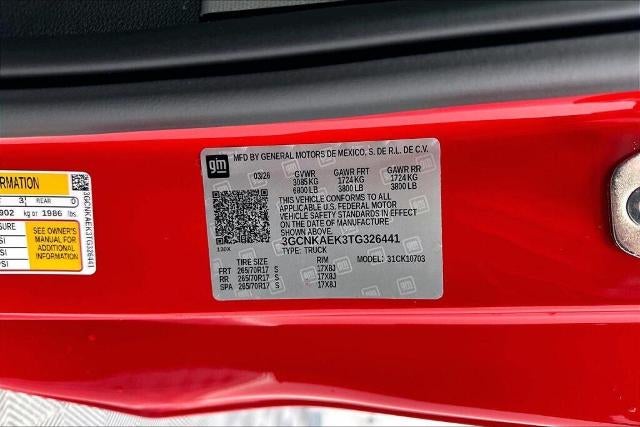 2026 Chevrolet Silverado 1500 WT