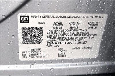 2027 Chevrolet Equinox LT