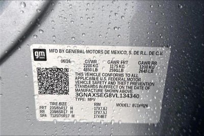 2027 Chevrolet Equinox ACTIV