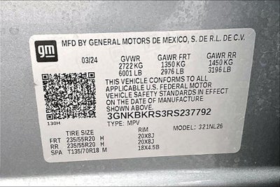 2024 Chevrolet Blazer RS