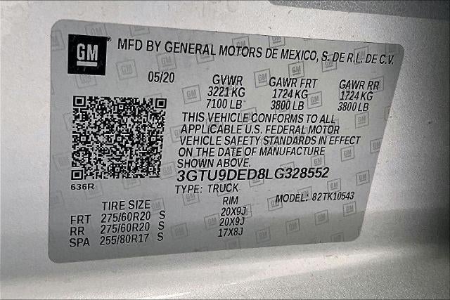 2020 GMC Sierra 1500 SLT