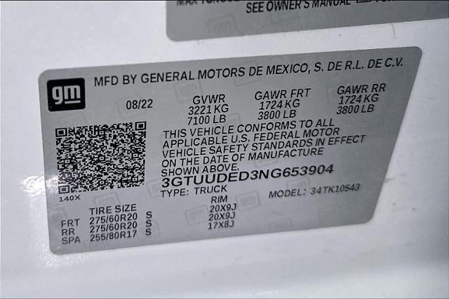 2022 GMC Sierra 1500 SLT