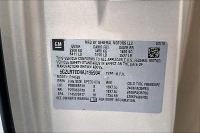 2010 Saturn Outlook XE
