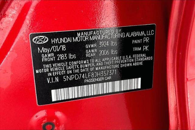 2018 Hyundai Elantra SE