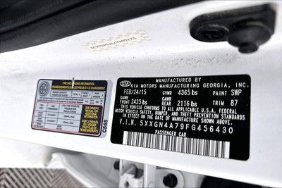 2015 Kia Optima EX