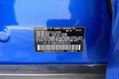 2023 Subaru WRX Premium