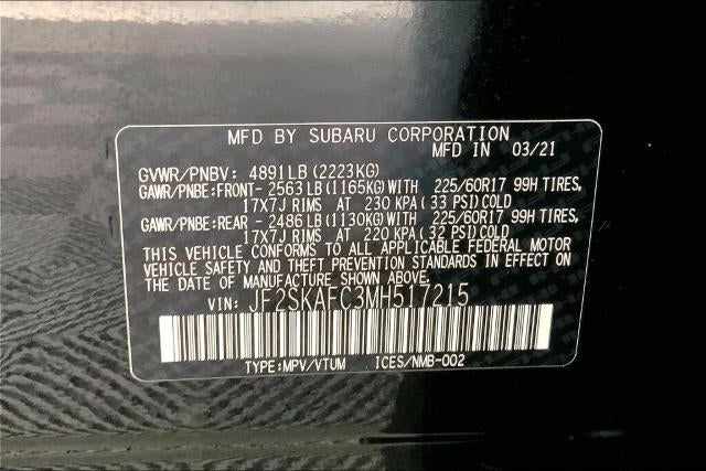 2021 Subaru Forester Premium