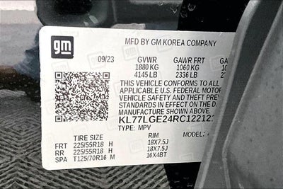 2024 Chevrolet Trax 1RS