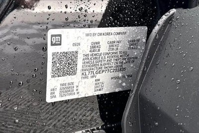 2026 Chevrolet Trax 1RS