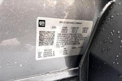 2026 Chevrolet Trax 2RS