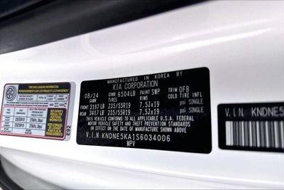 2025 Kia Carnival Hybrid SX