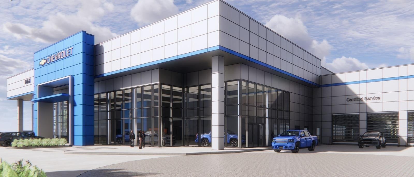 Drawing of new HandH dealership